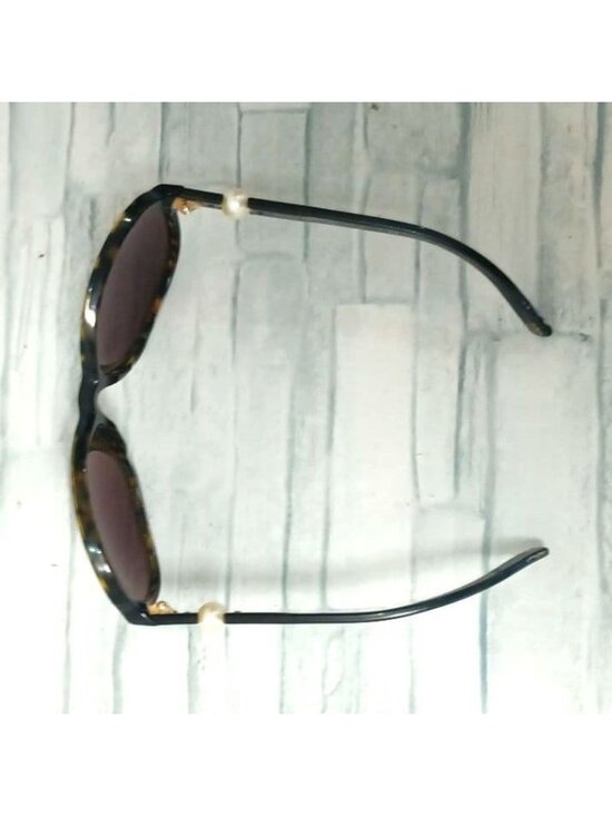 Chanel Sunglasses Brown Pearl Tortoiseshell Pattern Eyewear main image 6